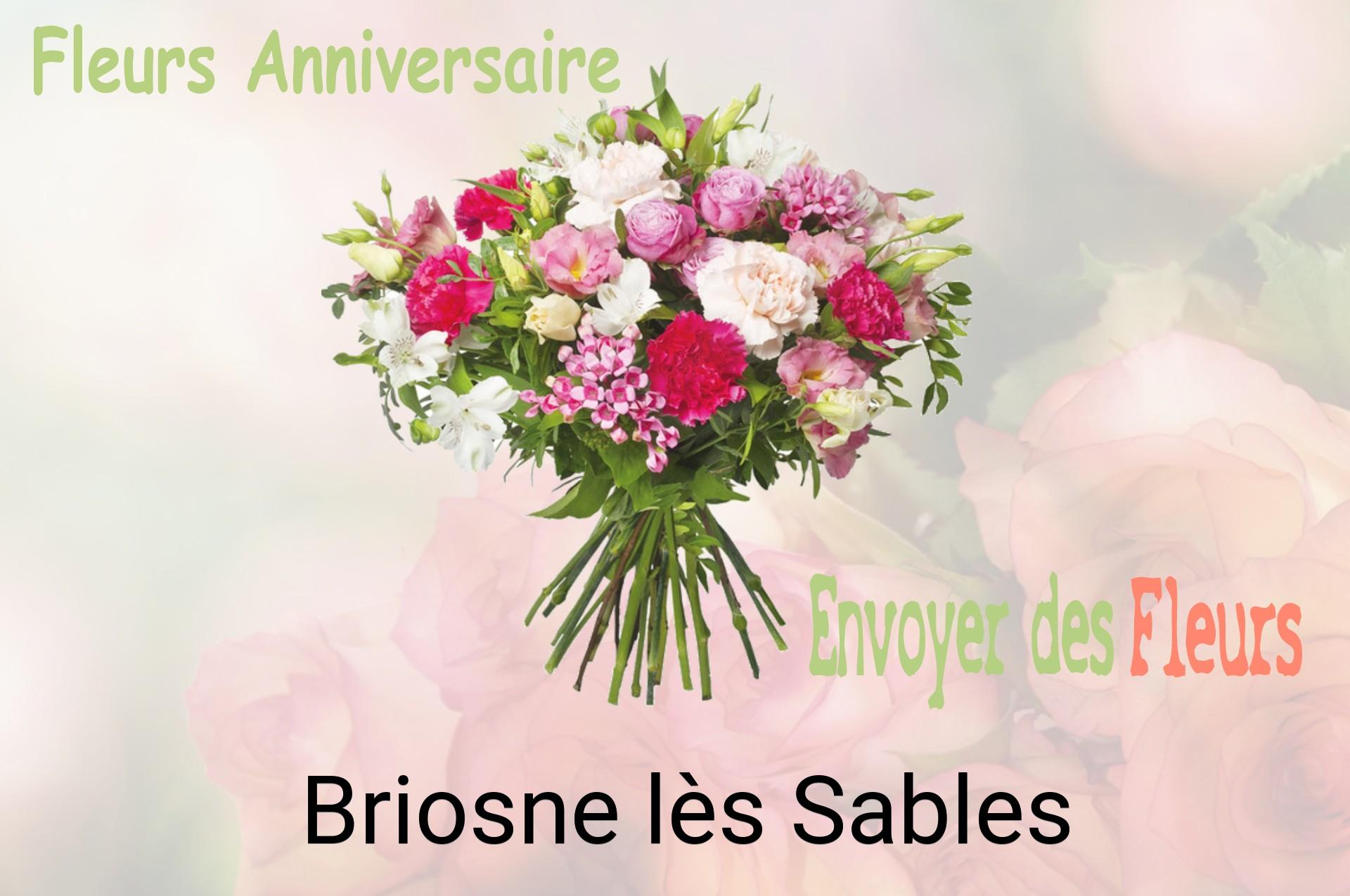 Bouquet de fleurs d’anniversaire livré à Briosne-lès-Sables